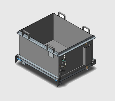 TUBULAR TOP STEEL PALLET